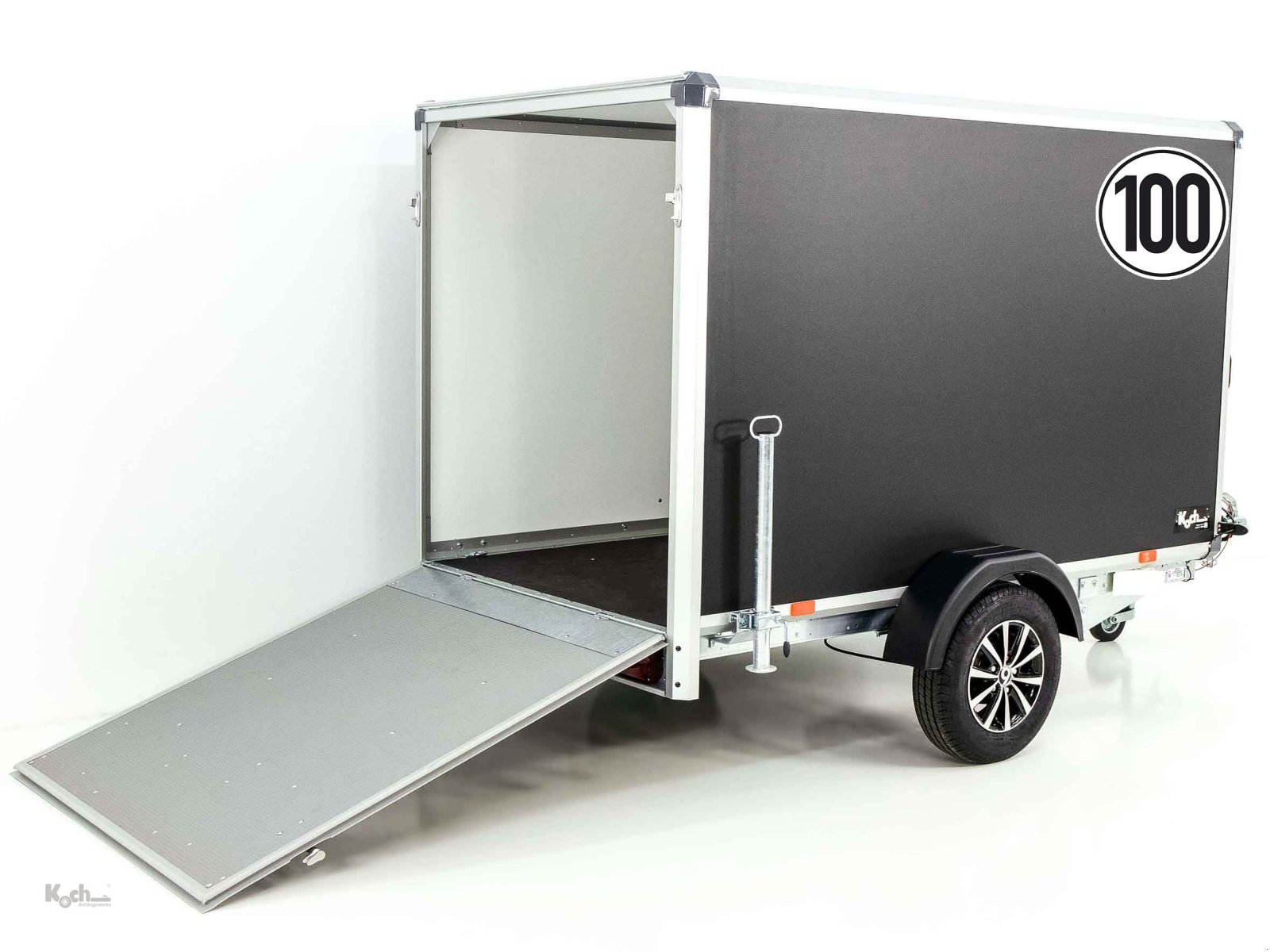 Anhänger a típus Variant Kofferanhänger Black Edition 148x258cm H:157 1,35t|Rampe (Ko15411912So), Neumaschine ekkor: Winsen (Luhe) (Kép 1)